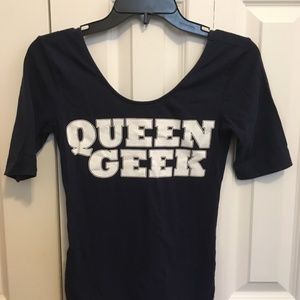 Queen Geek Top